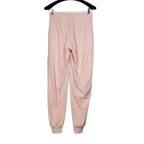Lululemon Dance Studio Mid-Rise Lined Jogger Pants Womens 4 Strawberry Milkshake - Picture 4 of 6